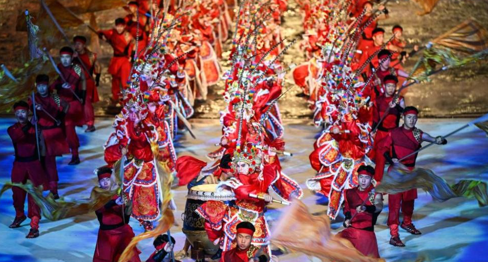 来，找一找全运会上的传统文化元素